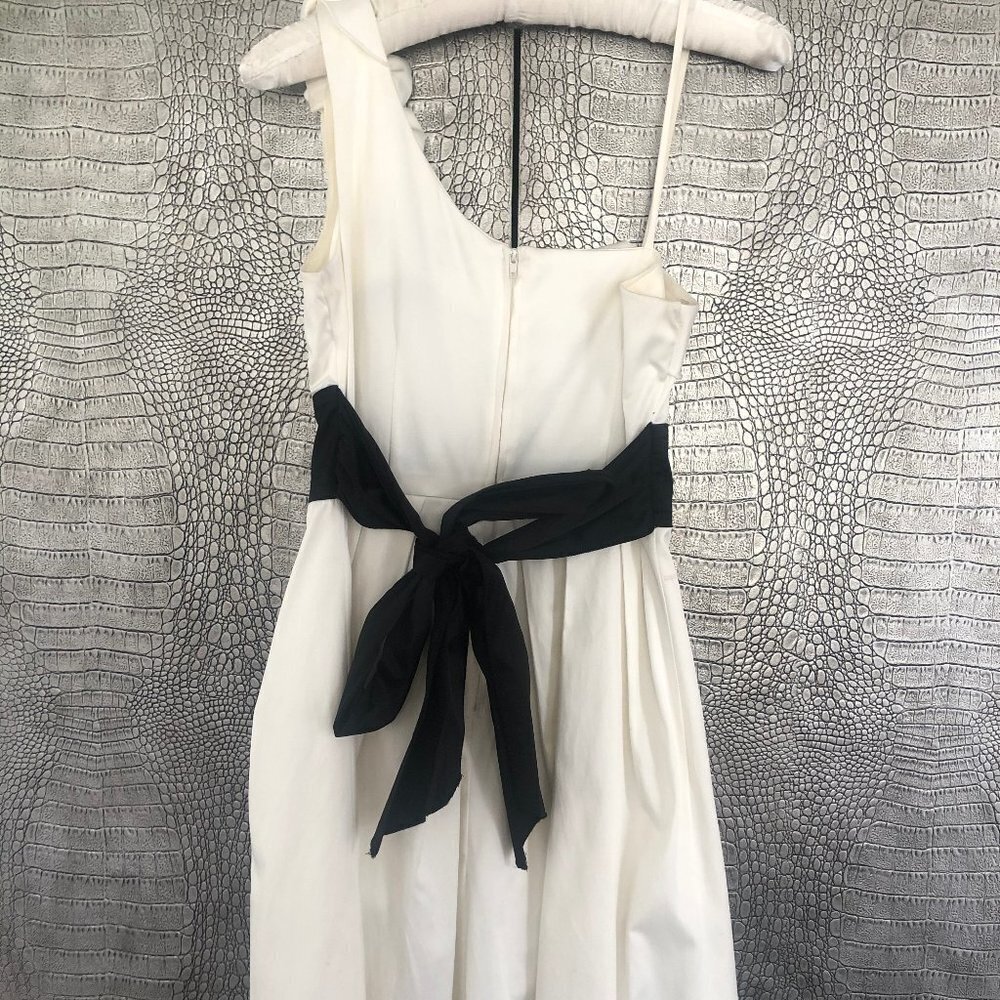 Tweeze Me Juniors Ivory Ruffle Dress Size 3 - Picture 2 of 7